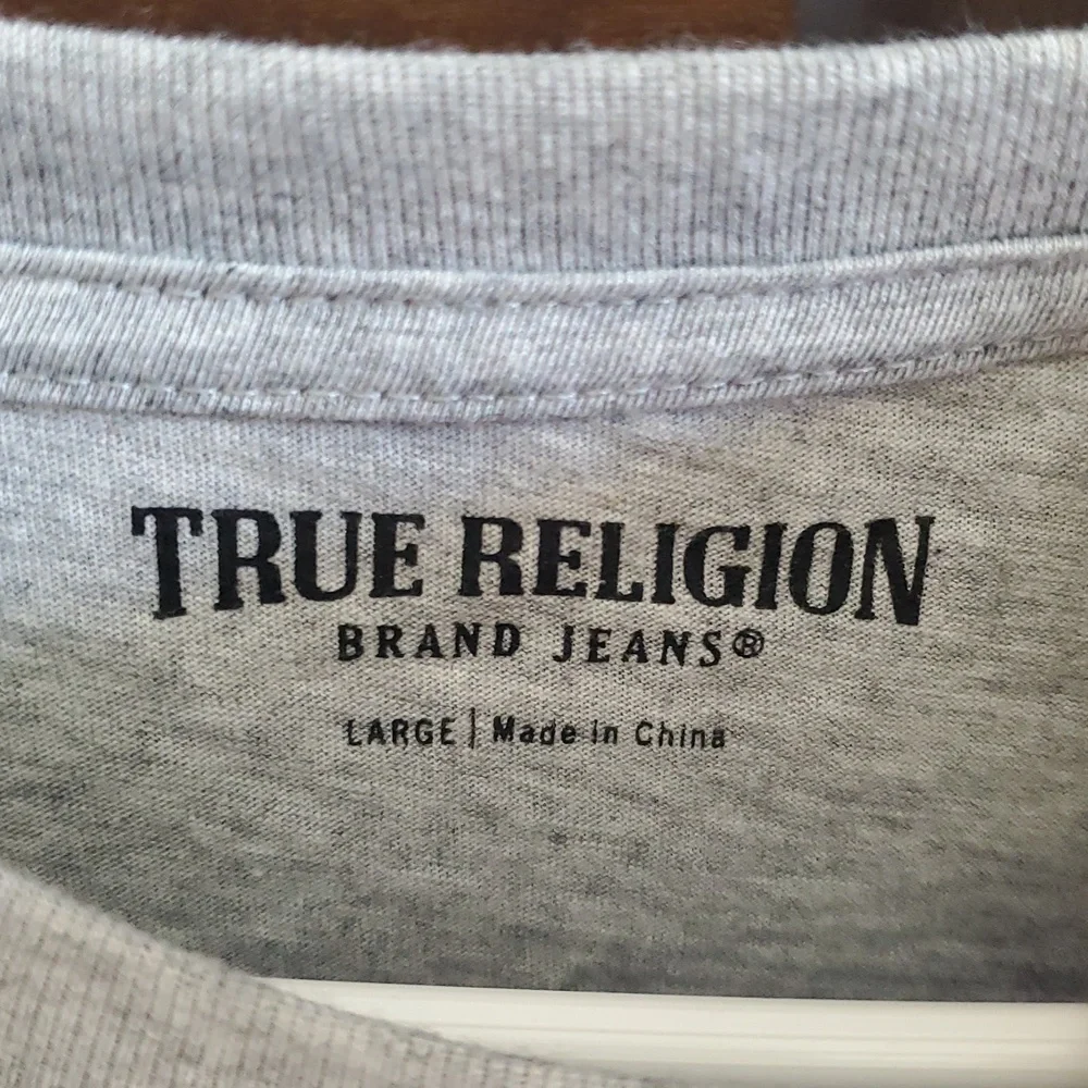 True Religion Buddha crewneck tee NWT